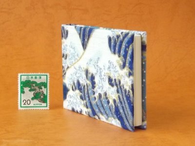 画像4: 東海道五十三次豆本（波濤の青富士）