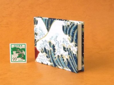 画像4: 東海道五十三次豆本（波濤の赤富士）