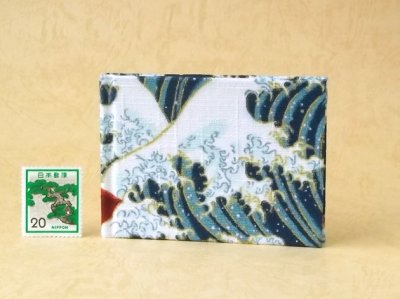 画像2: 東海道五十三次豆本（波濤の赤富士）
