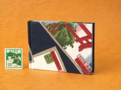 画像2: 東海道五十三次豆本（海上の鳥居と船舶）