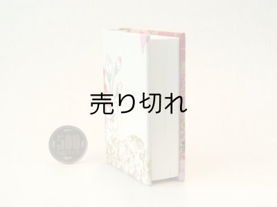 画像4: 【丸背】万葉集絵歌留多豆本(紫牡丹）