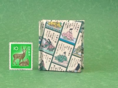画像2: 【角背】小倉百人一首豆本(読み札）