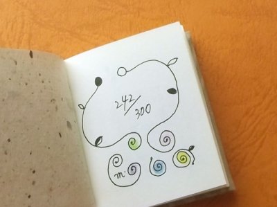 限定300冊のうちの242番