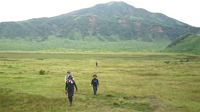 ◎阿蘇山を庭の様に。。。