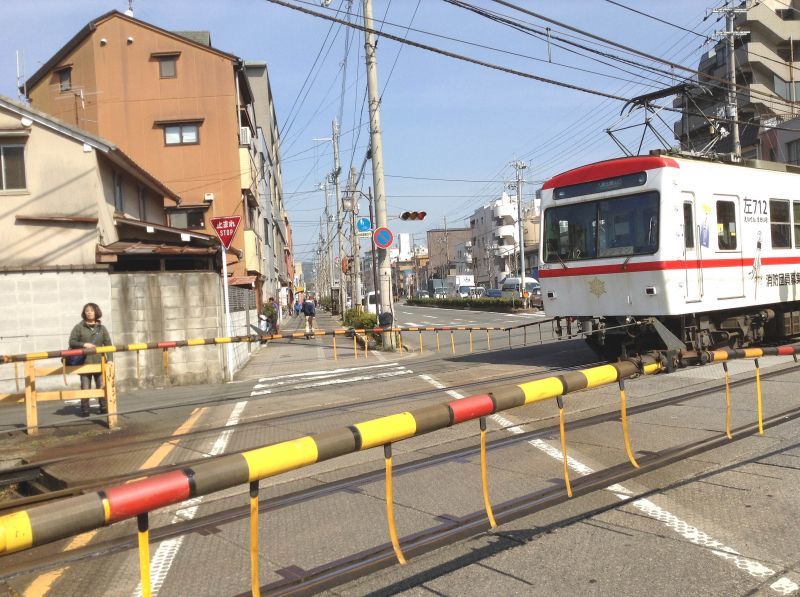 ◎久雄が鉄男君に！？　京都・叡山電車