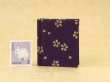 画像2: 日本国憲法豆本（紫紺に金の花）