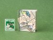画像2: 小倉百人一首豆本【角背】(畳に蝉丸）