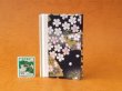 画像2: 和紙表紙の小倉百人一首豆本（扇に桜）