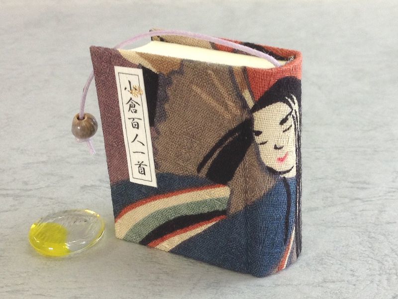 画像: 紫式部さん インスタ now!! 1008年初夏 「小倉百人一首」豆本 ◎京都・海文舎製