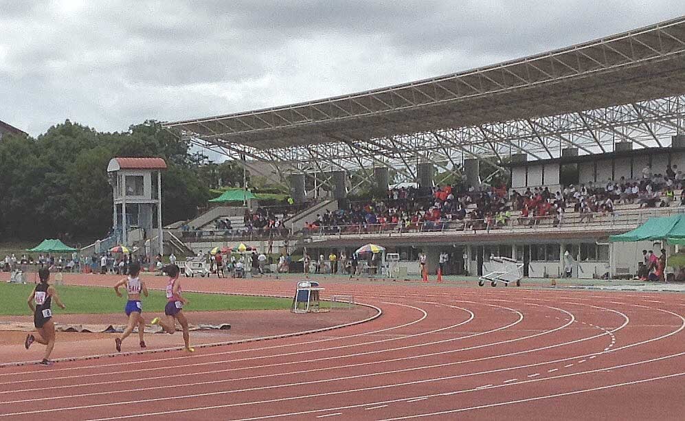 画像: 第75回京都陸上競技選手権大会　　山城総合運動公園（太陽が丘公園）陸上競技場