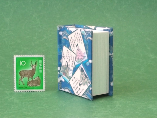 画像4: 【角背】小倉百人一首豆本(夏霞）