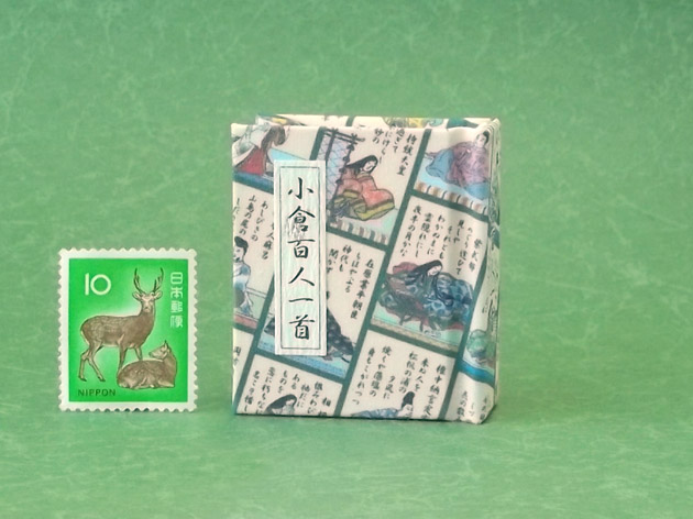 画像1: 【角背】小倉百人一首豆本(読み札）